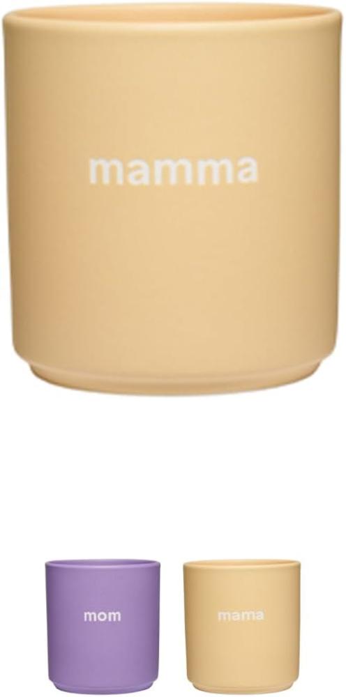 Design Letters Becher VIP Favourite Cup Mamma Solitary Star Beige 10101002SOLIBEMAMMA Bild 1