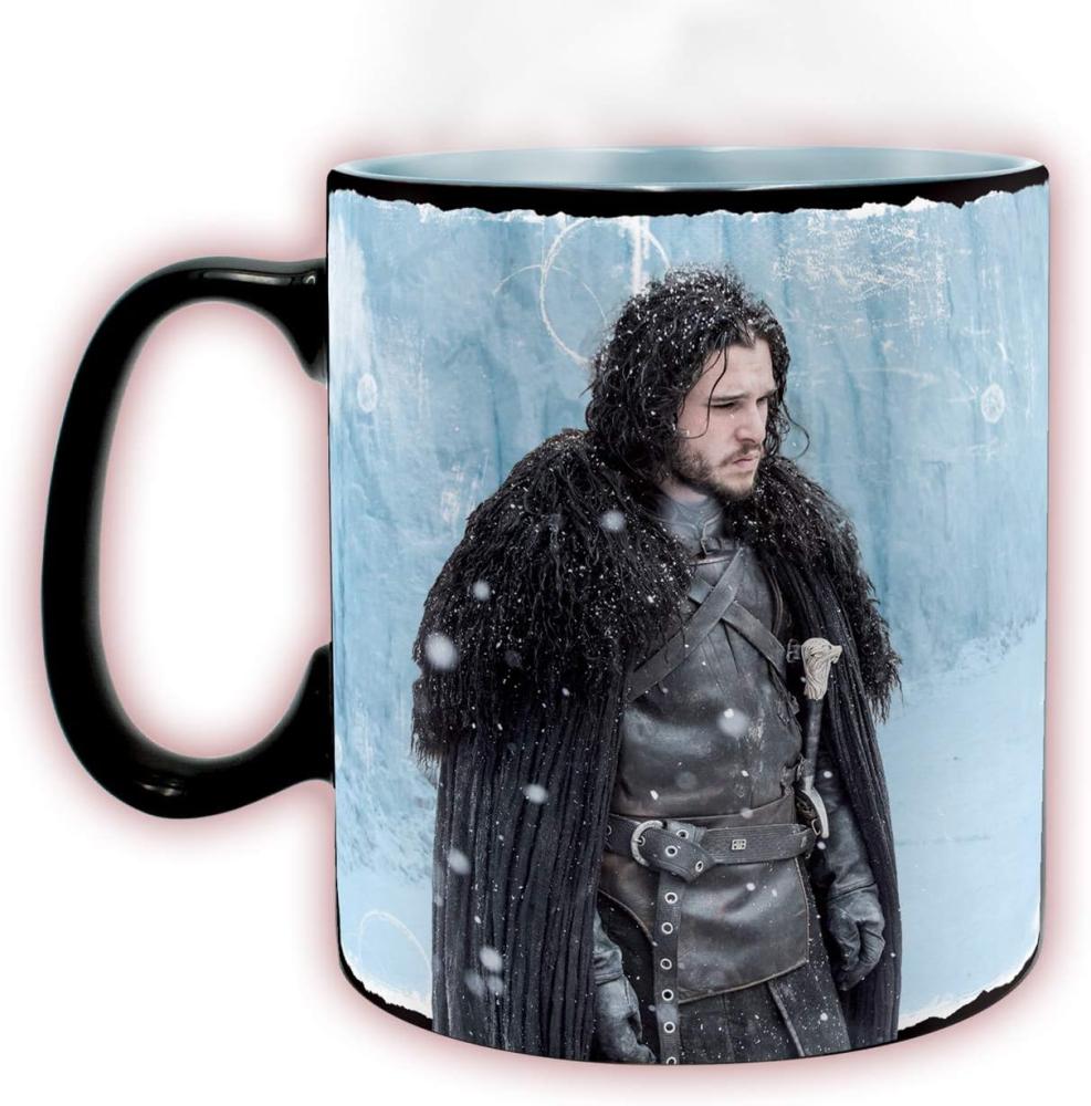 ABYstyle Game of Thrones Tasse Farbwechsel Becher 460 ml Der Winter ist da Bild 1