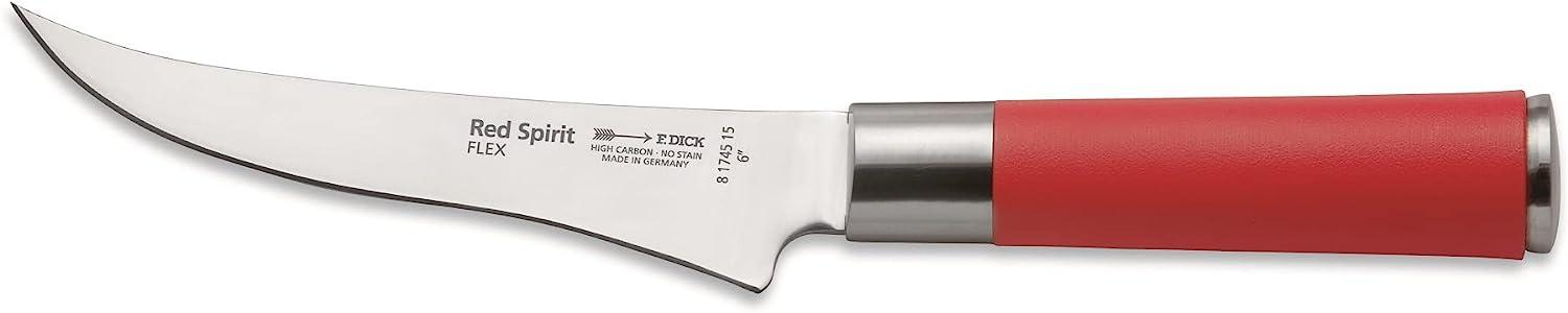F. DICK Ausbeinmesser, Red Spirit (Messer mit Klinge 15 cm, X55CrMo14 Stahl, nichtrostend, 56° HRC) 81745152 Bild 1