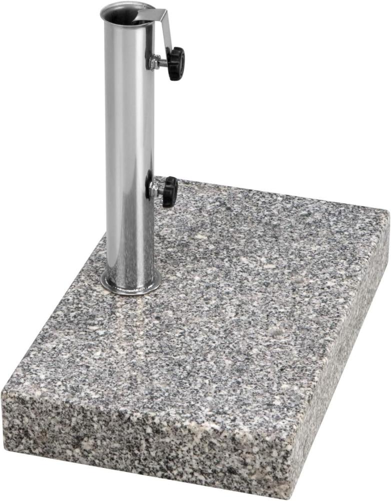 Schneider Granit-Balkonschirmständer ca. 25 kg, 865-00, Granit-Oberfläche, 26. 9 kg Bild 1