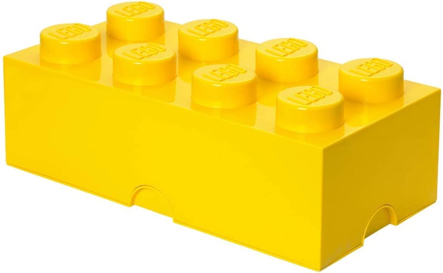 Lego 'Storage Brick 8' Aufbewahrungsbox gelb Bild 1