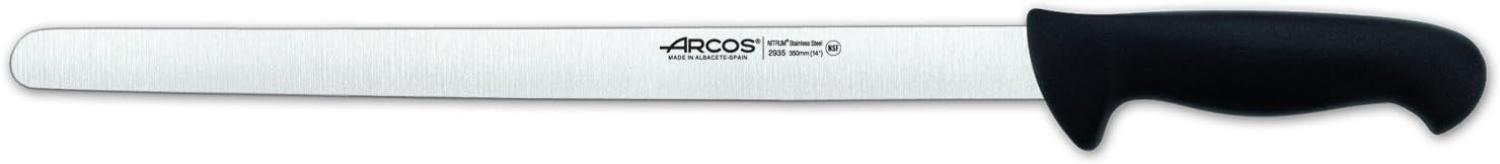 Arcos 293525 Schneidmesser-Schinkenmesser, Acier_inoxydable, Schwarz, 350 mm Bild 1