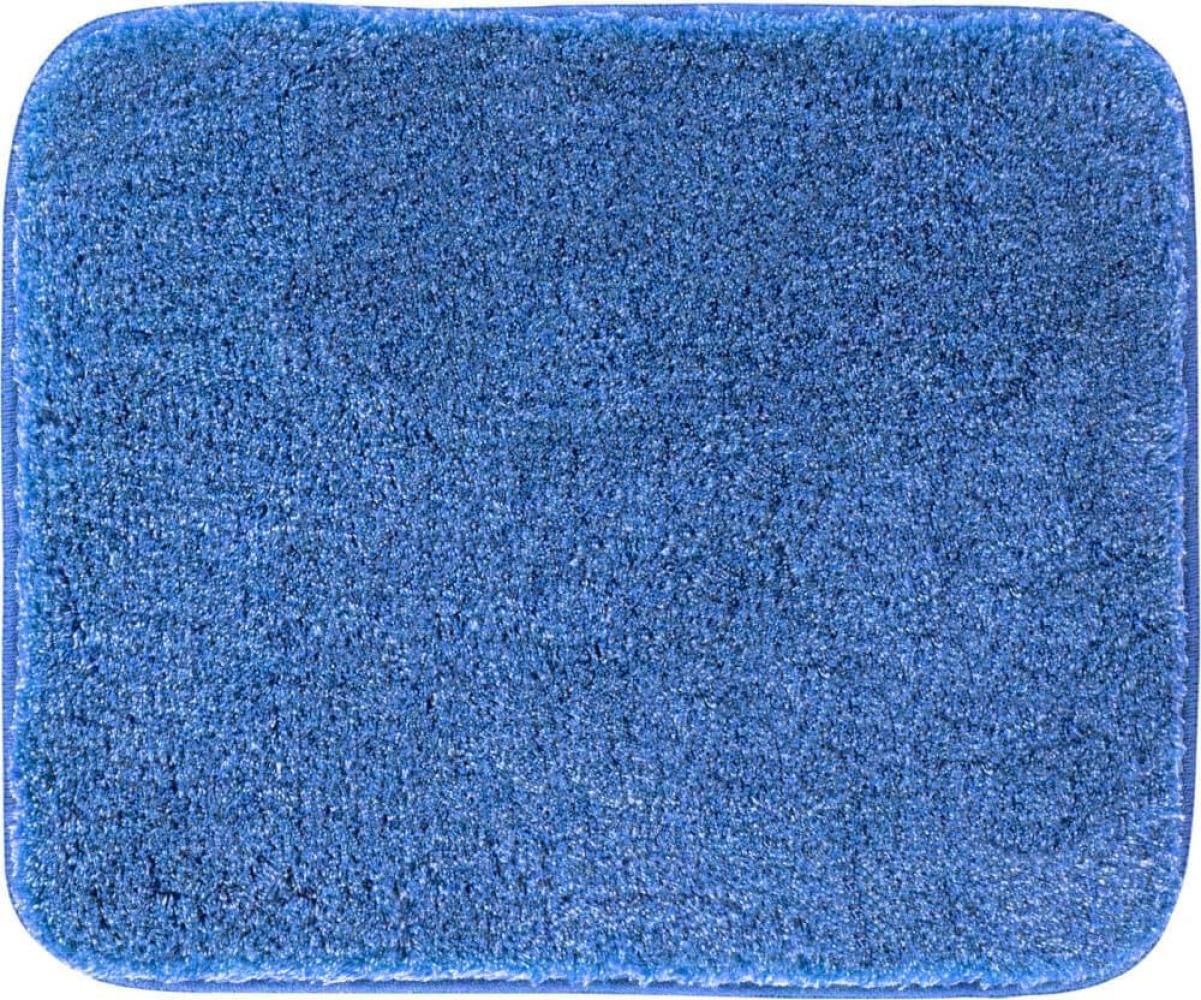 GRUND MELANGE Badematte 50 x 60 cm Blau Bild 1