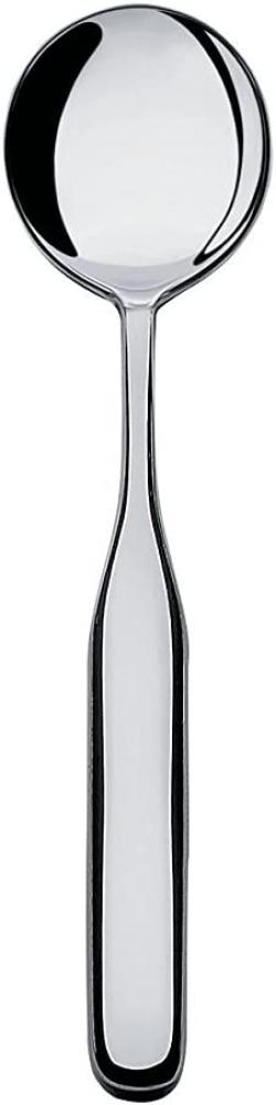 Alessi Collo-Alto, Kaffeelöffel aus Edelstahl 18-10 glänzend poliert, Silver, 12. 5x5x5 cm, 6-Einheiten Bild 1