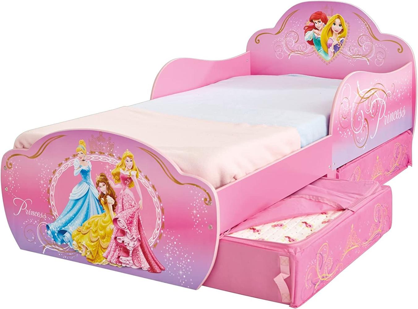 Worlds Apart 'Disney Princess' Kinderbett 70x140 cm, mit zwei Schubladen Bild 1