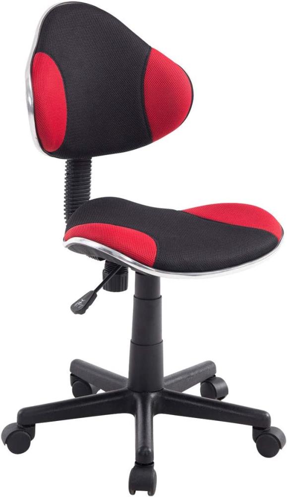 Drehstuhl Bürostuhl Stuhl - Nr 25 - Schwarz-Rot Bild 1