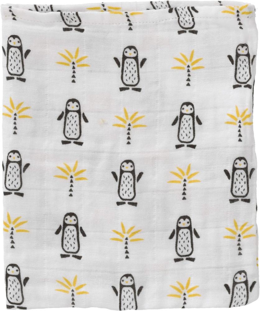 Fresk Waschlappen Waschhandschuh aus Baumwolle 10 x 18 cm mit Pinguin Motiv Bild 1