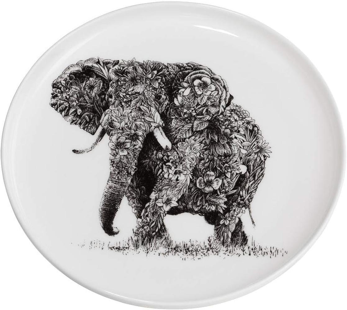 Maxwell & Williams DX0526 Teller 20 cm MARINI FERLAZZO African Elephant, Porzellan, in Geschenkbox Bild 1
