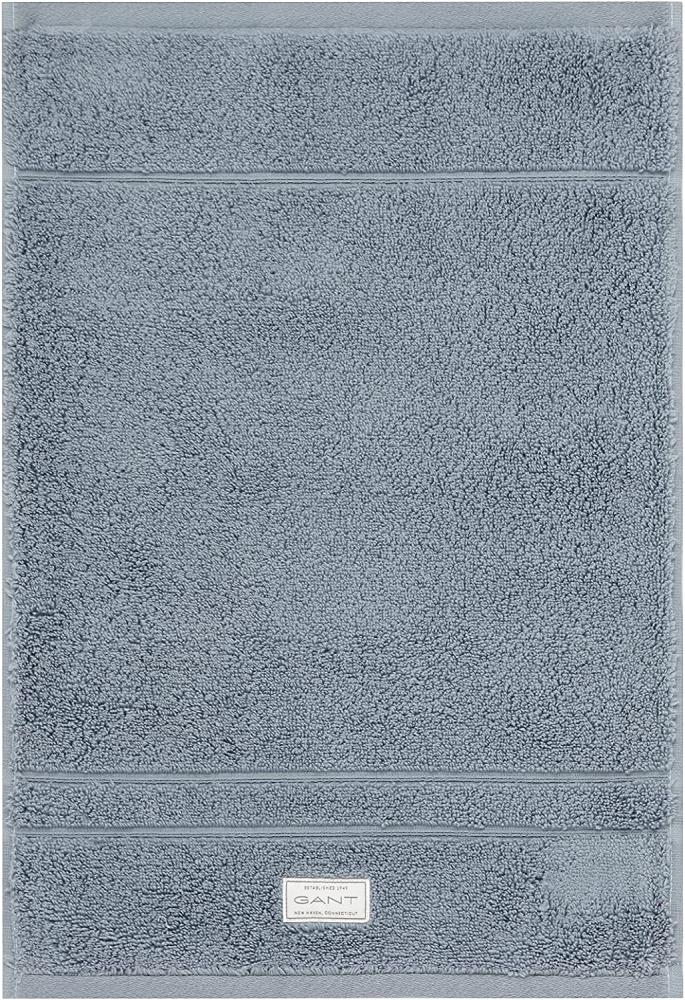 GANT Gästetuch, Organic Premium Towel - 30x50 cm, Frottee Hellblau Bild 1