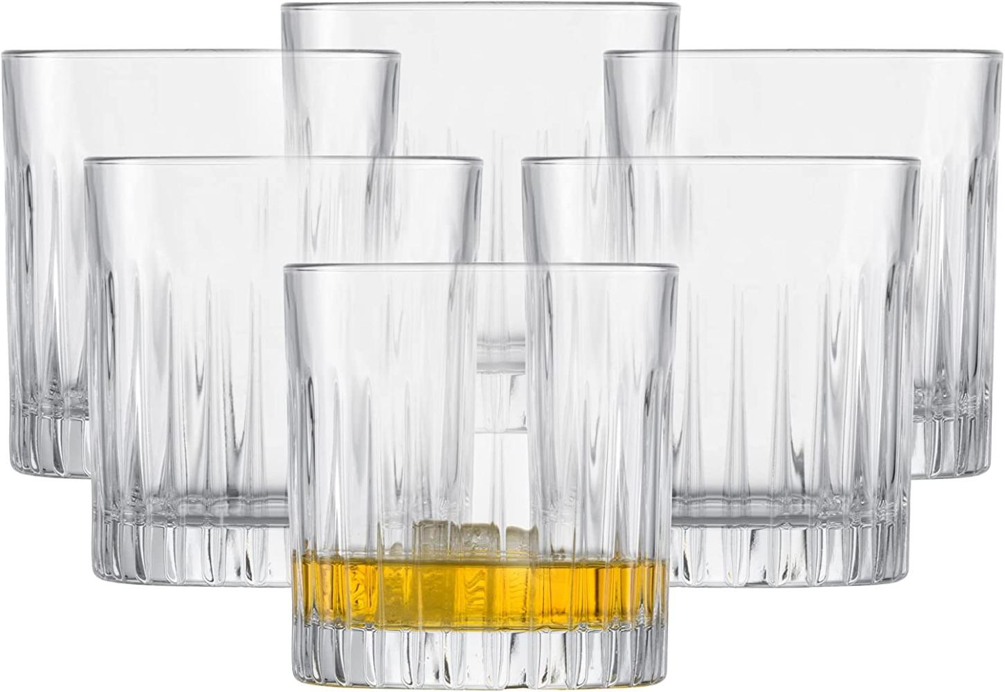 Schott Zwiesel Whiskyglas Stage 6er Set, Whiskytumbler, Schnapsglas, Tritan Kristallglas, 364 ml, 121555 Bild 1