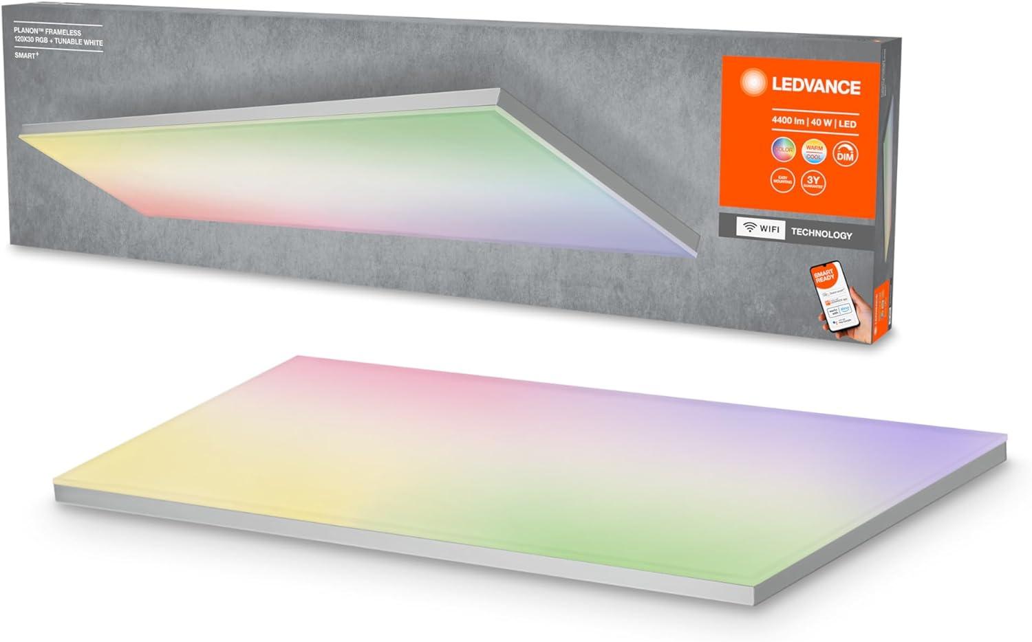 LEDVANCE Planon frameless rectangular smart CCT WIFI + RGB Bild 1