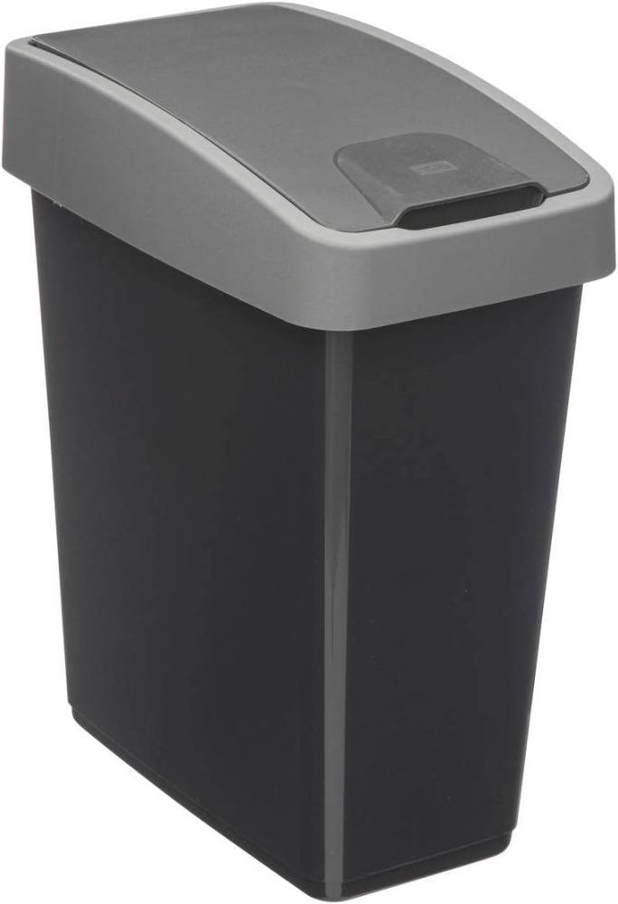 Mülleimer, recycelter Kunststoff, 45 L Bild 1