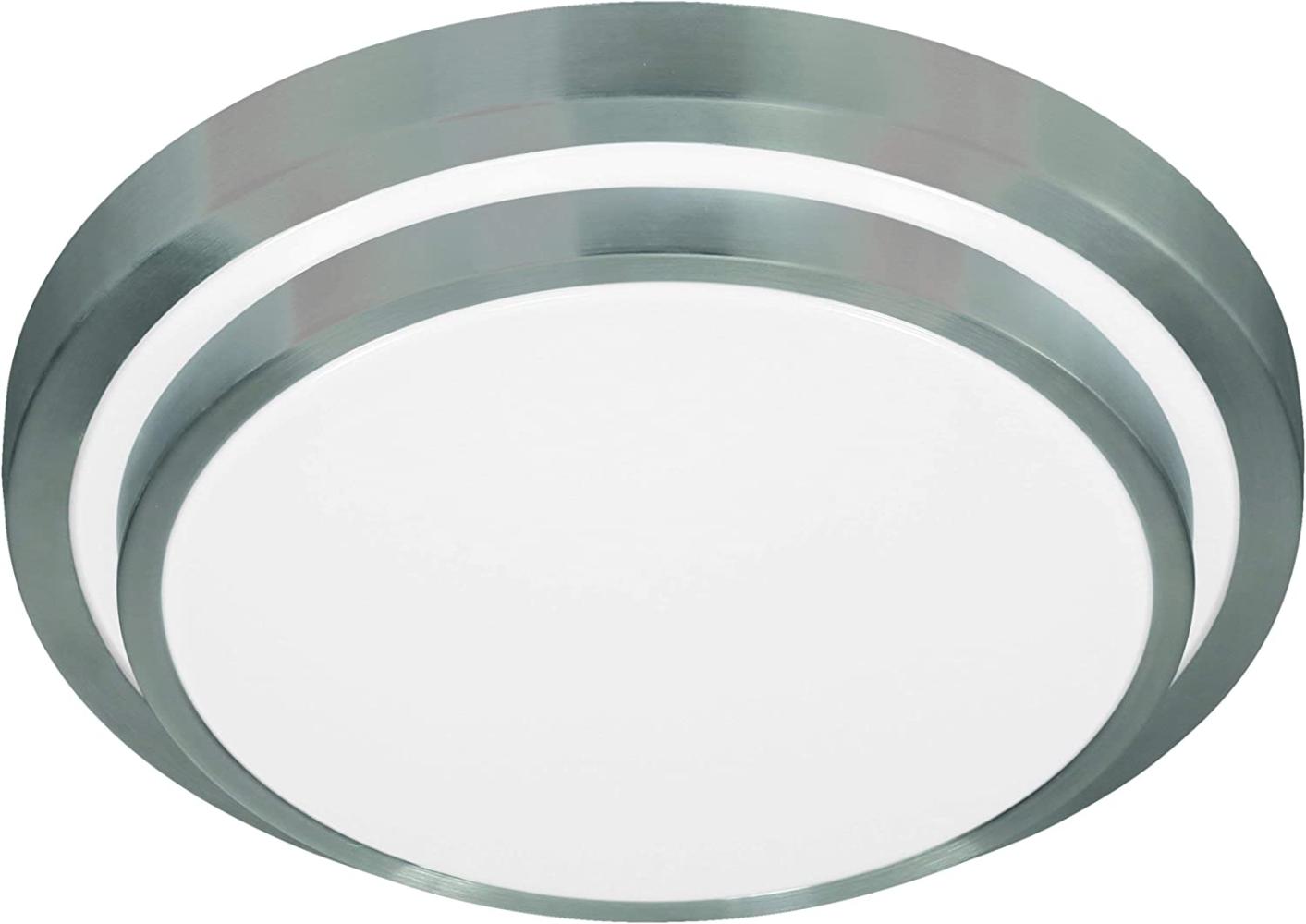 Wofi LED Deckenlampe OSLO aluminium gebürstet Bild 1