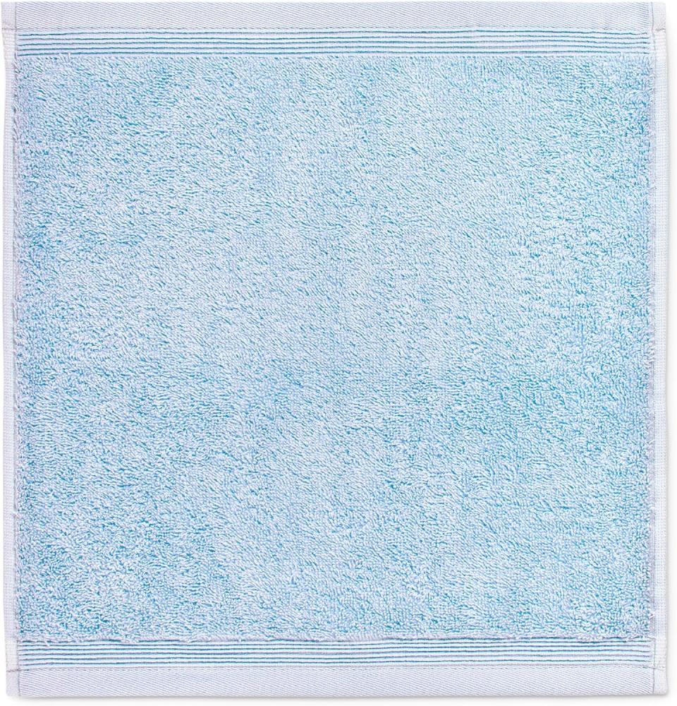 Möve Superwuschel Seiftuch, 100% Baumwolle, aquamarine, 30 x 30 cm Bild 1