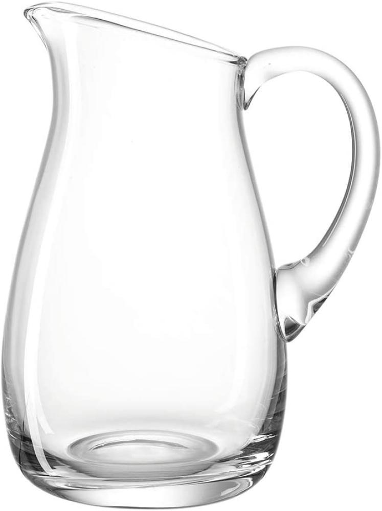 Leonardo Giardino Krug, Wasserkrug, Glaskrug, Saft Kanne, Glas, Klar, 1 L, 10237 Bild 1