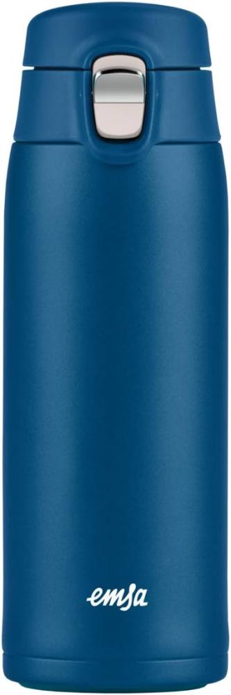 EMSA 'Travel Mug Light' Thermobecher, Edelstahl, blau, 400 ml Bild 1