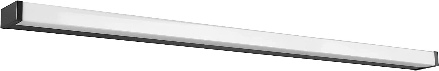 LED Badezimmer Wandleuchte FABIO in Schwarz 120cm - Spiegelleuchte Bild 1