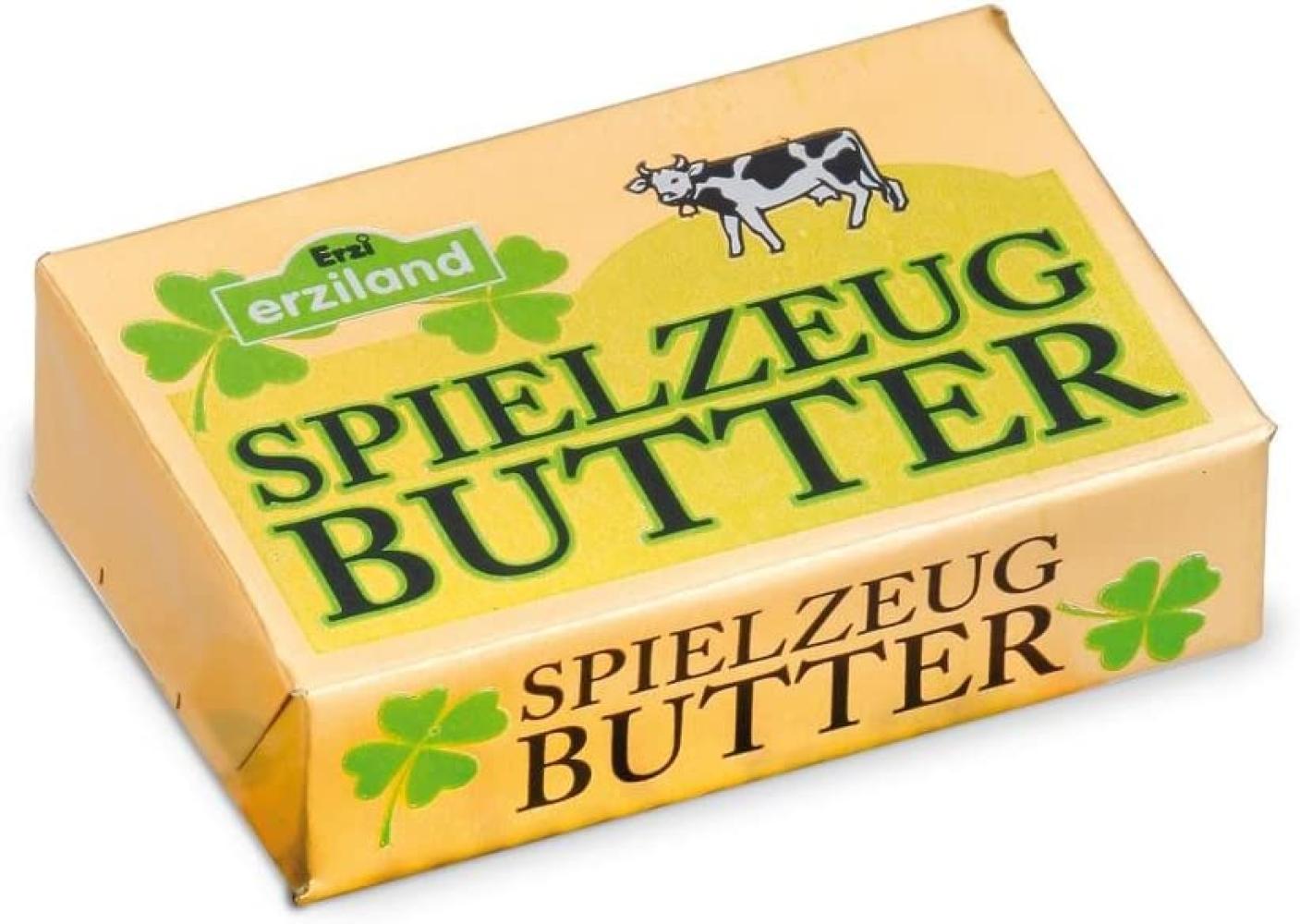2 Stück Erzi Butter, Spielzeug-Butter, Holz-Butter, Kaufladenzubehör Bild 1
