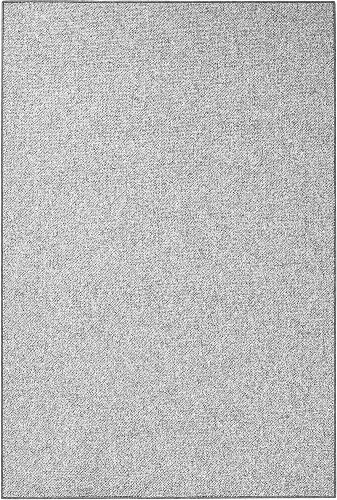 Woll-Optik Teppich Wolly Grau - 80x150x0,1cm Bild 1
