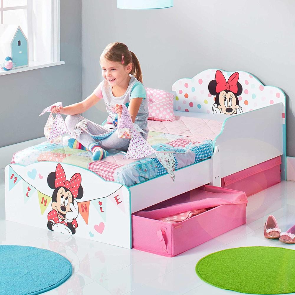 Worlds Apart 'Minnie Mouse' Kinderbett weiß 70 x 140 cm Bild 1