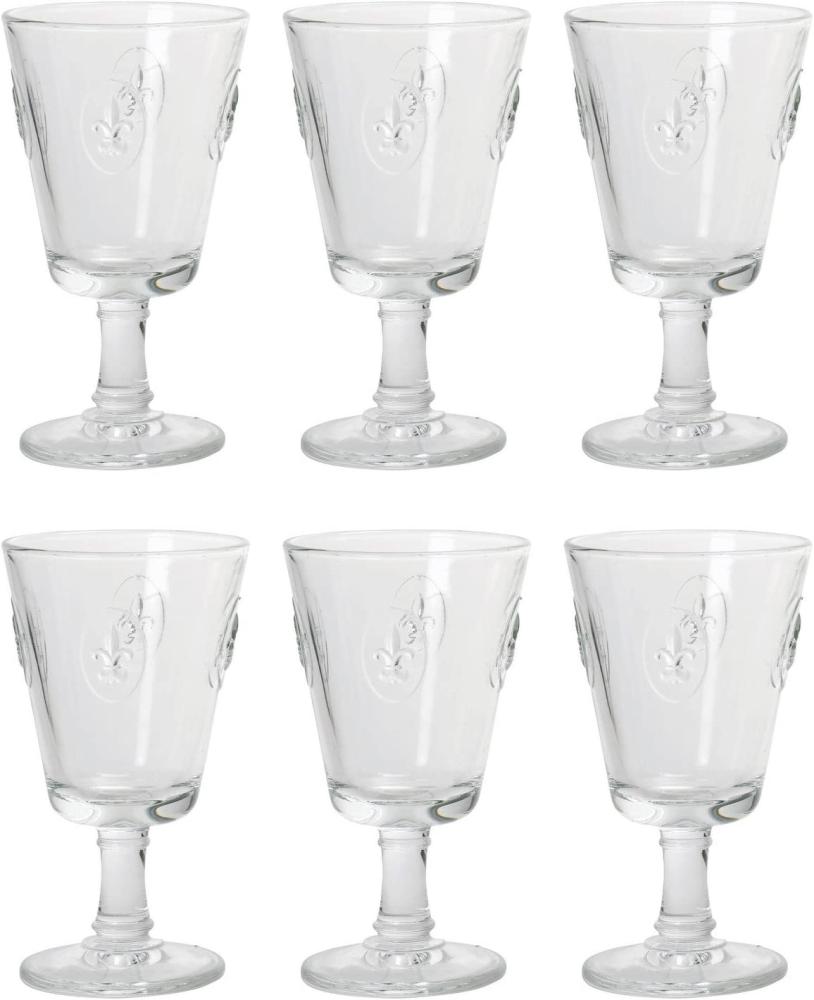 La Rochère Weinglas Fleur de Lys mit frz. Lilien Design Bild 1