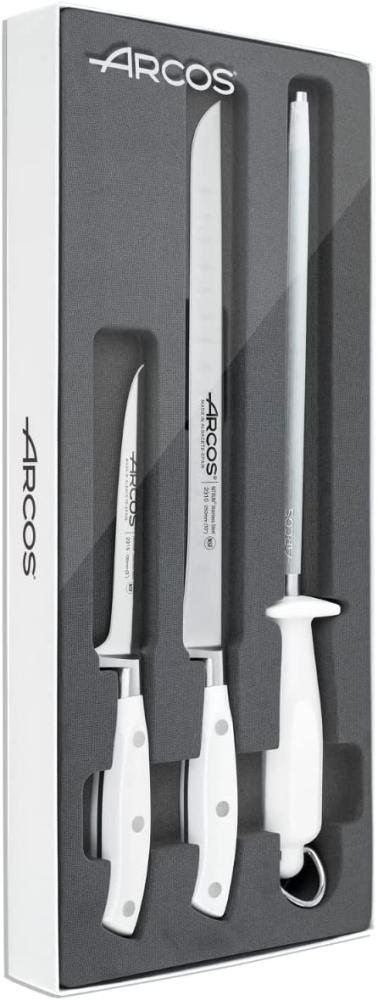 Arcos 807500 Messerset Schinken, Weiß, 50 x 20 x 5 cm Bild 1