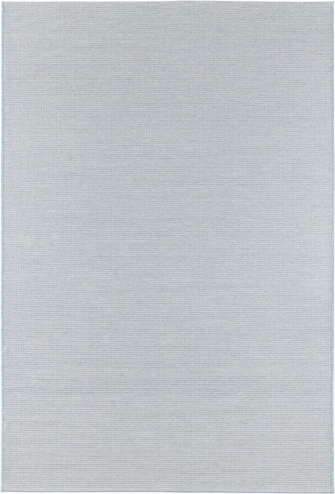 In- & Outdoor Teppich Millau Hellblau Creme - 80x150x0,4cm Bild 1