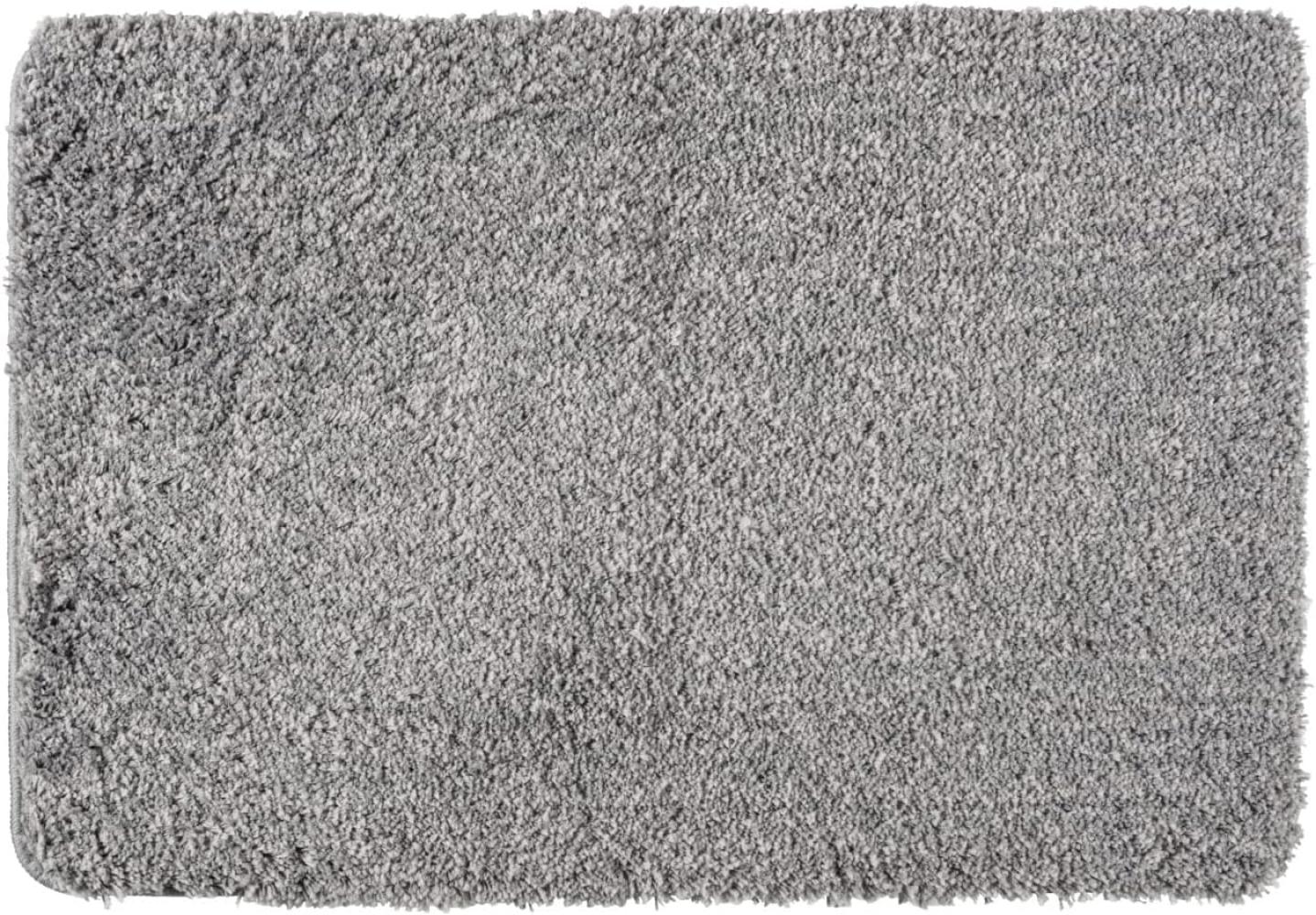 Badteppich MELANGE, 60 x 90 cm, WENKO, Hellgrau Bild 1