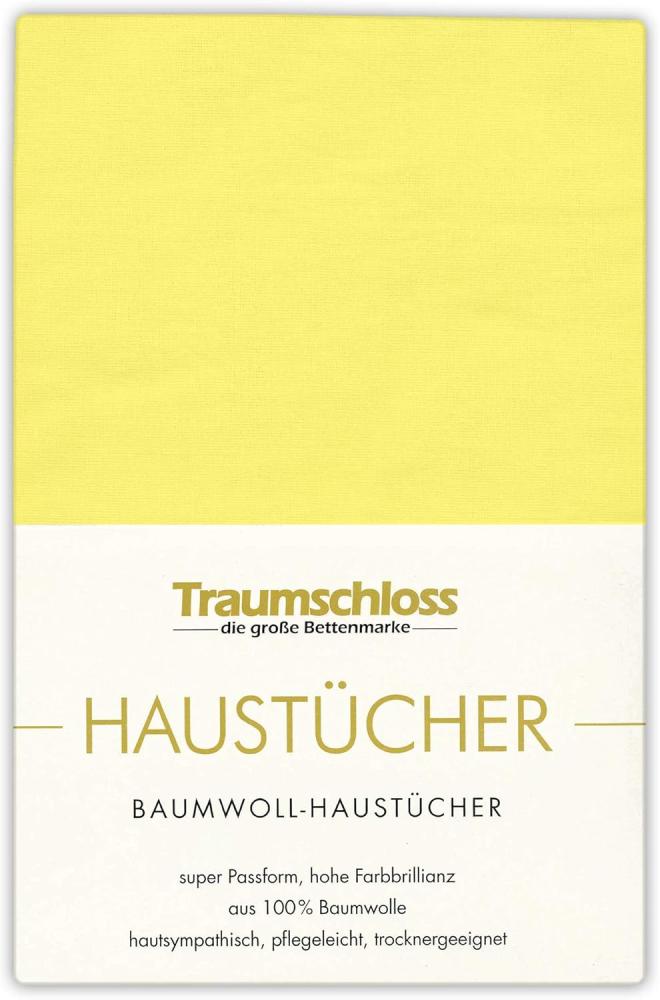 Betttuch Haustuch, Traumschloss, 100% Baumwolle, Gummizug: ohne, (1 Stück), aus 100% Baumwolle, ohne Gummizug Bild 1