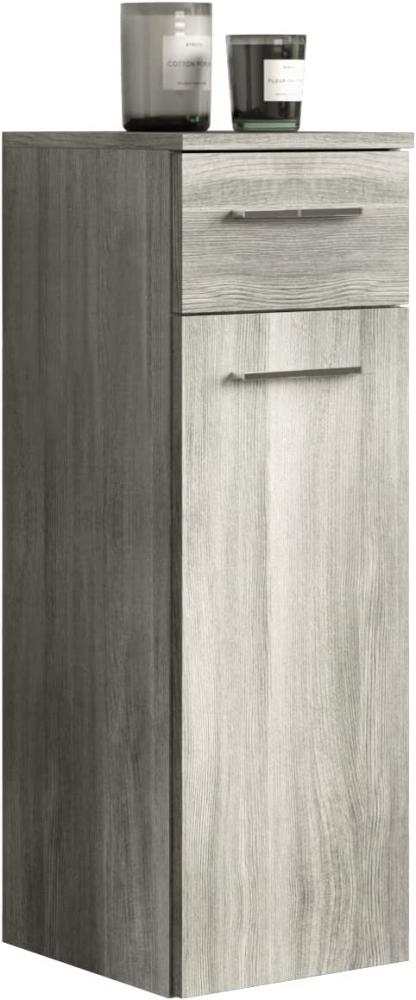 Badezimmer Unterschrank York in grau Rauchsilber 30 cm Bild 1