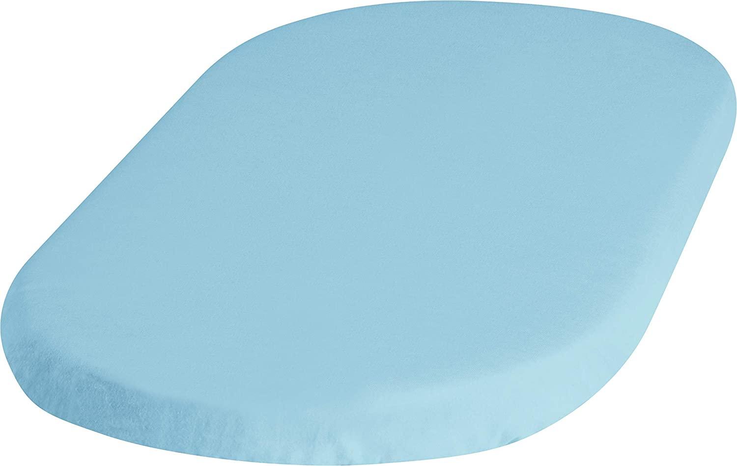 Playshoes Spannbettlaken 40x70 cm hellblau Bild 1