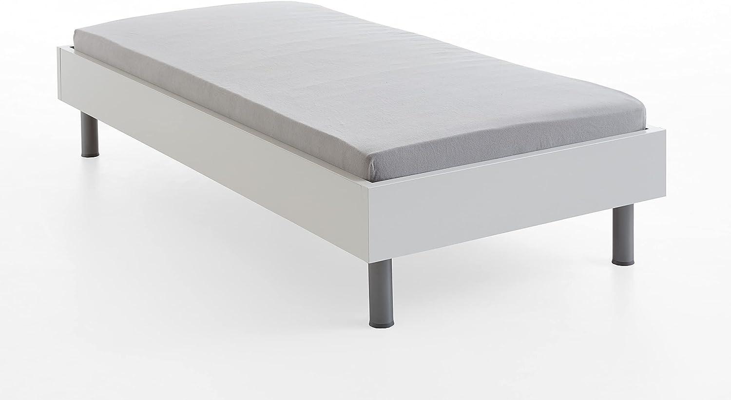Bettgestell >Easy Beds< (BxHxT: 99x38x210 cm) in weiß - 99x38x210cm (BxHxT) Bild 1