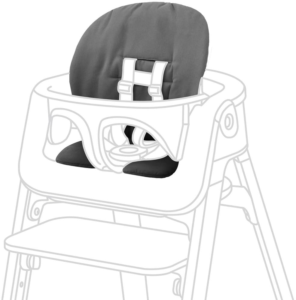 Stokke Sitzkissen für Steps Hochstuhl Herringbone Grey Bild 1
