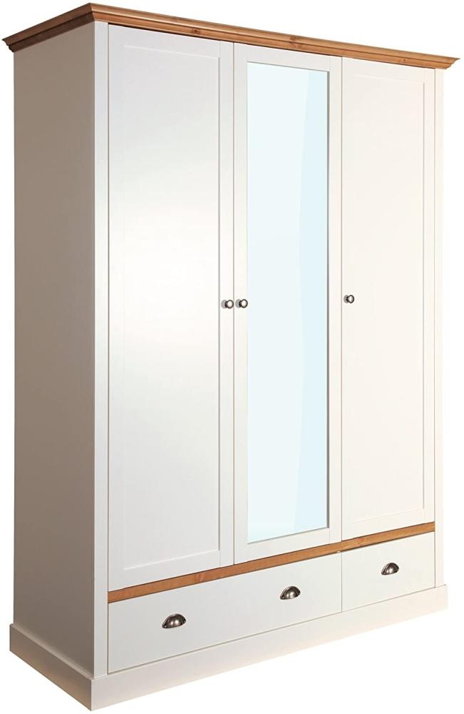 Kleiderschrank SANDRINGHAM 107, Anzahl Türen: 3, Grau Bild 1