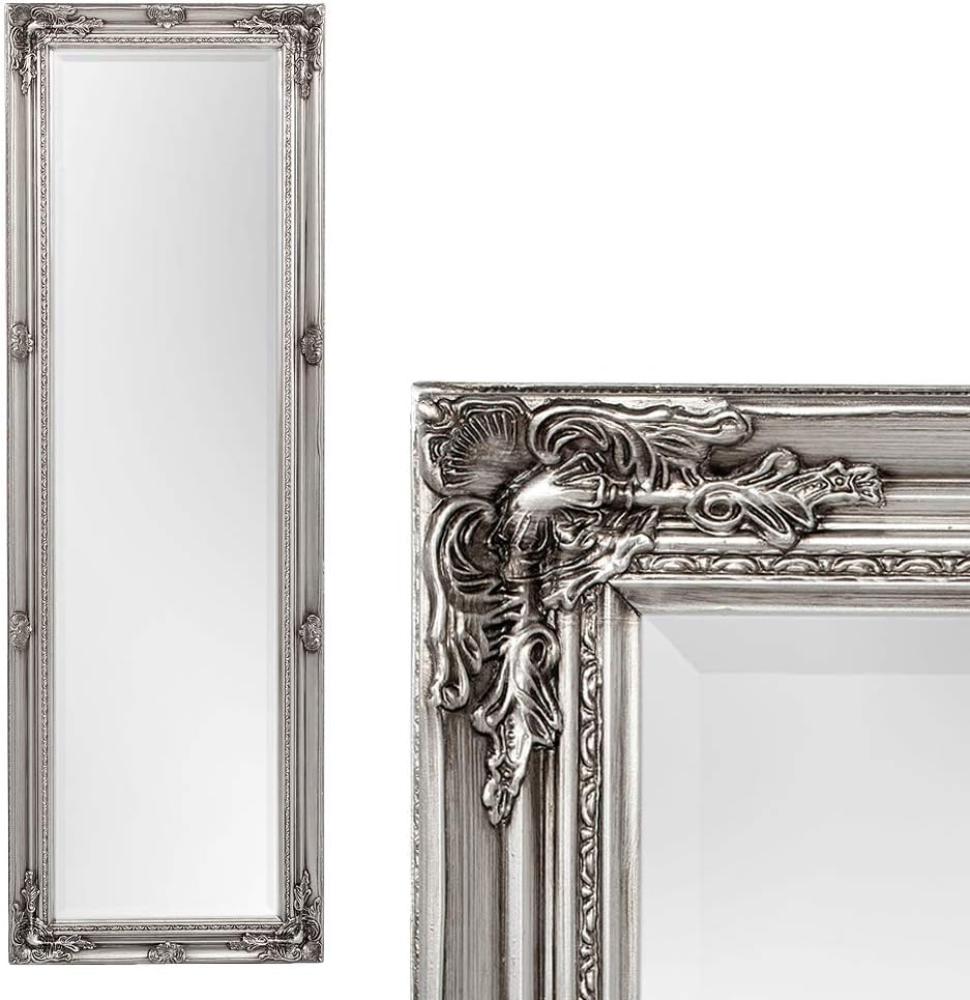 Spiegel HOUSE barock Antik-Silber ca. 150x50cm Wandspiegel Flurspiegel Badspiegel Bild 1