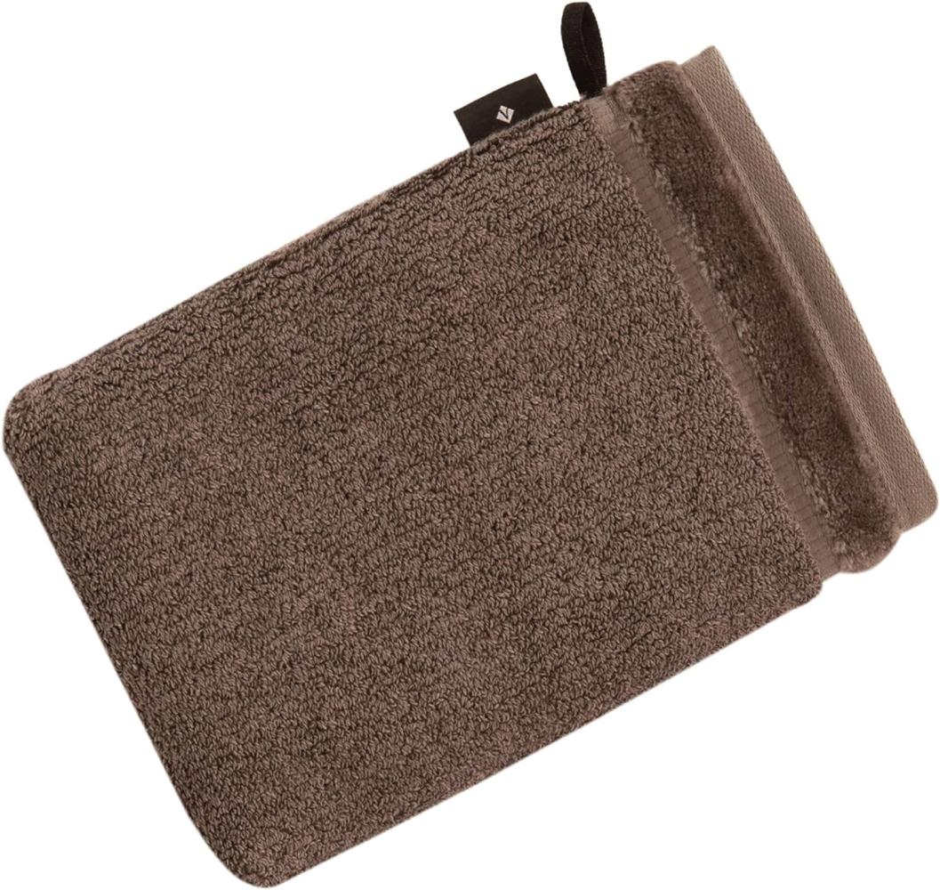 Vossen Baumwolle Handtücher Pure | Waschhandschuh 16x22 cm | toffee Bild 1