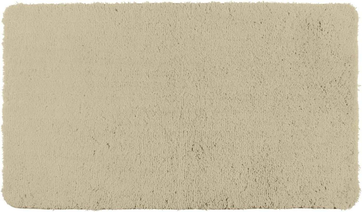 WENKO Badteppich Belize Sand 60 x 90 cm, Mikrofaser Bild 1