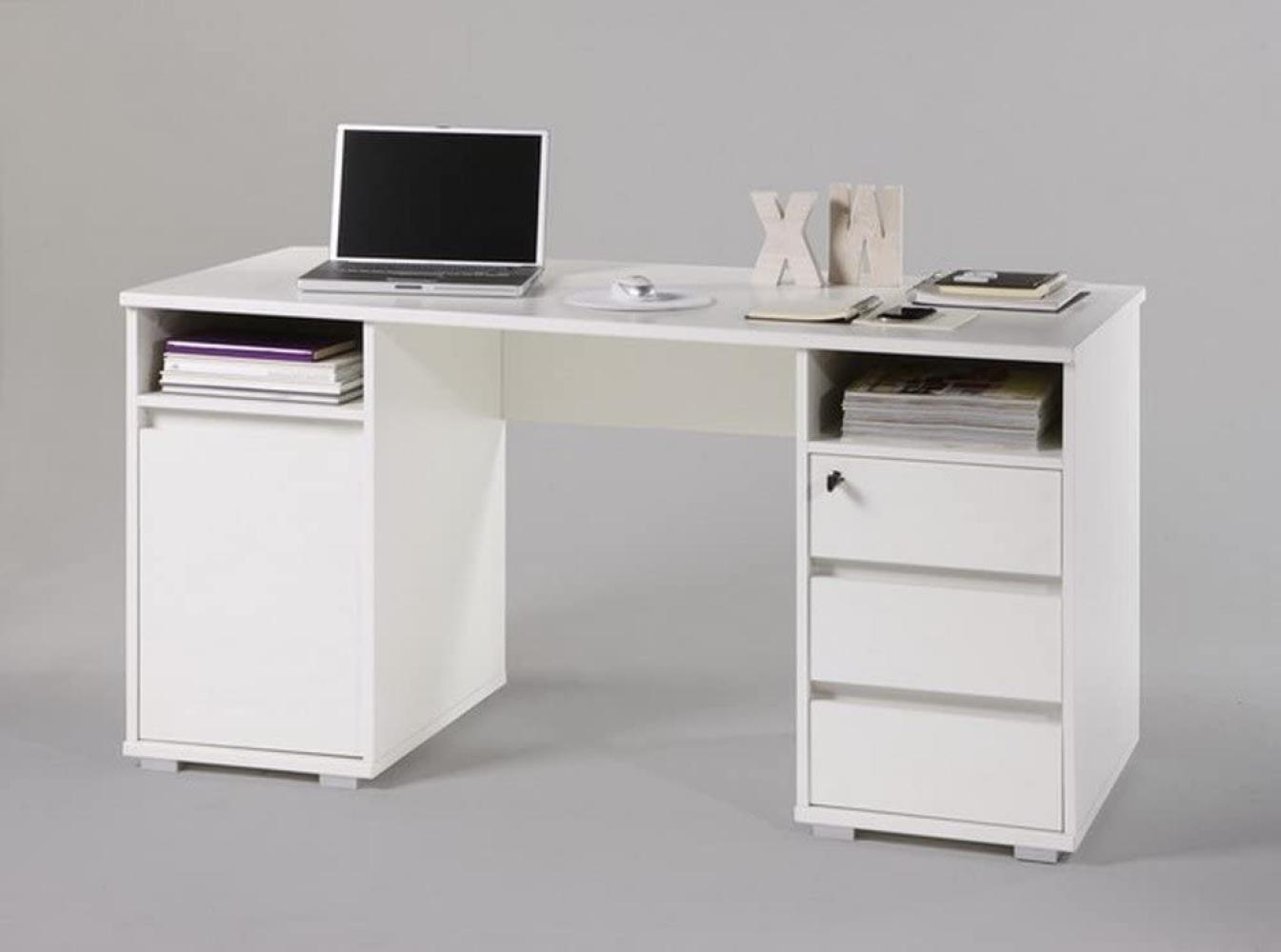 'PRIMUS 2' Schreibtisch, weiß Bild 1