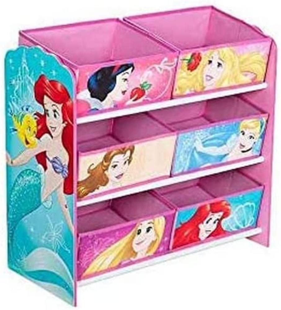 Disney Prinzessin Regal zur Spielzeugaufbewahrung inkl. Boxen Bild 1