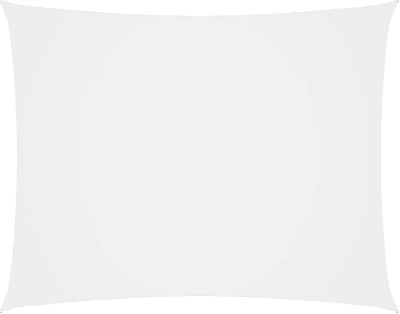 Sonnensegel Oxford-Gewebe Rechteckig 2x3 m Weiß Bild 1
