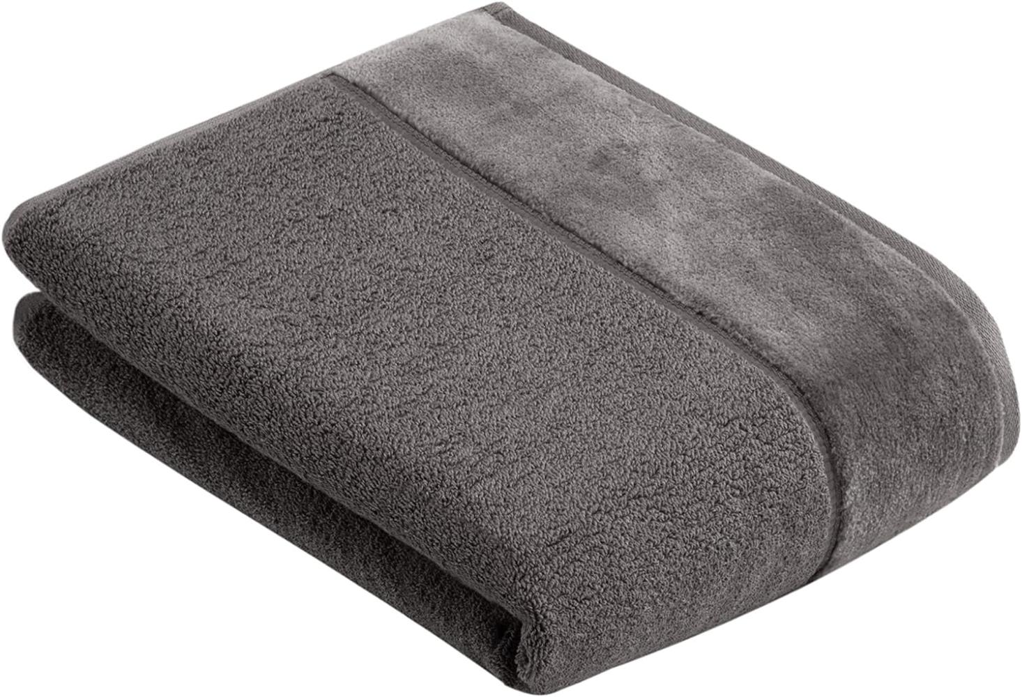 Vossen Baumwolle Handtücher Pure | Duschtuch 67x140 cm | lavastone Bild 1
