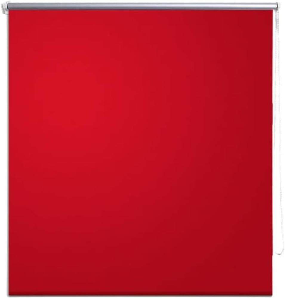 Verdunkelungsrollo 160 x 175 cm rot Bild 1