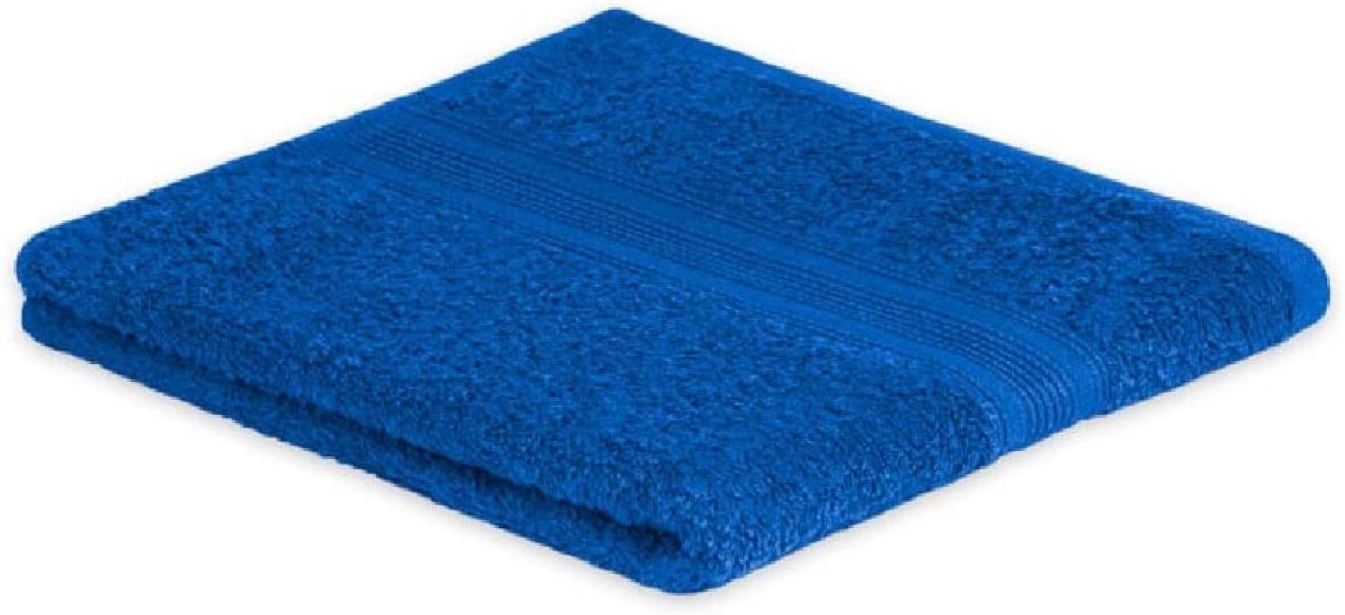 Handtuch Frottier 500 g/m² 50 x 100 cm Royalblau Bild 1