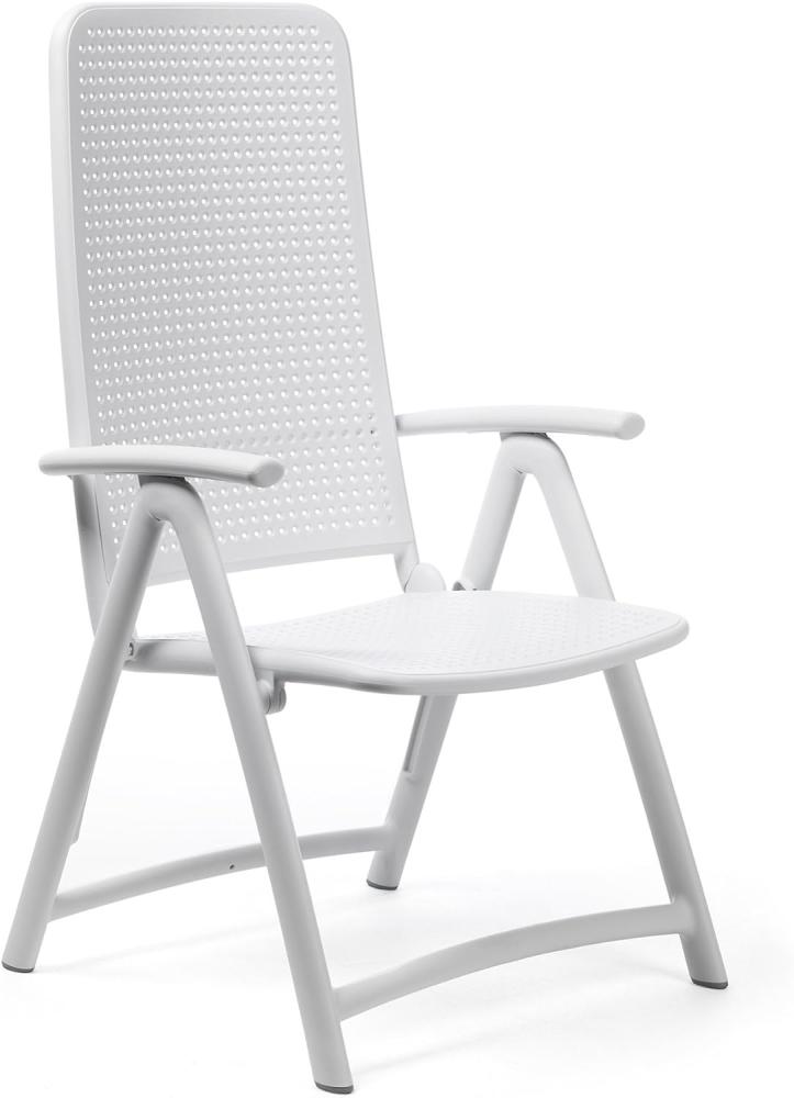 Darsena Klappsessel Kunststoff (Bianco ohne Sitz-/Rückenkissen) Bild 1