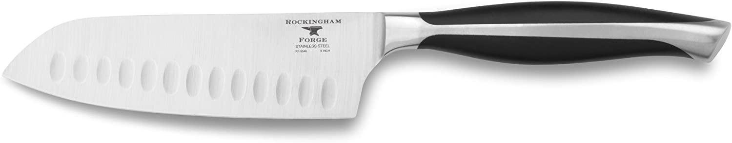 Rockingham Forge 5500 Serie Santoku Küchenmesser, Edelstahlklinge, 12,7 cm Bild 1