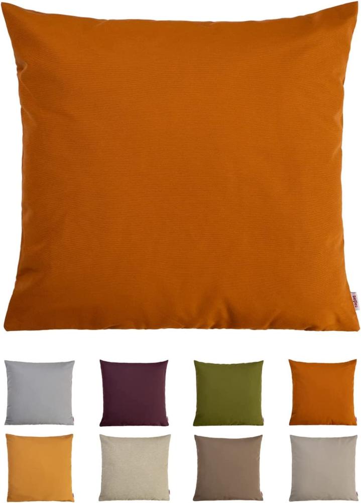 Kissenhülle ca. 50x50 cm sanddorn-orange beties "Wunschton" Bild 1