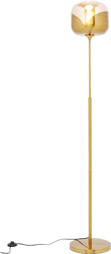 Kare Design Stehleuchte Golden Goblet Ball, goldene Stehlampe für das Wohnzimmer in modernem Design, edle Lampe für das Wohnzimmer (H/B/T) 160 25 25 Bild 1