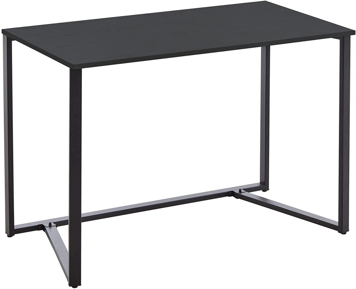 Schreibtisch Herold in schwarz Esche 110 cm Bild 1
