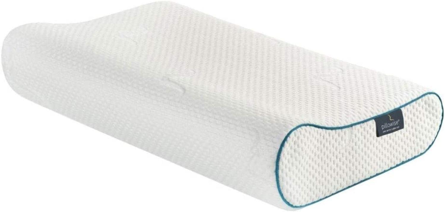 Pillowise Nackenstützkissen, Füllung mit 100% Memory Schaum, Tencel Bezug, waschbar : Blau Bild 1
