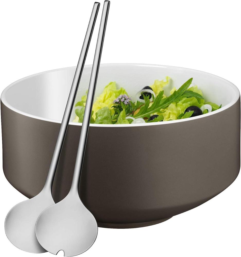 WMF Moto Salat-Set, 3-teilig, lavagrau 3201000950 ekm Bild 1